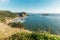 View of the Oregon coast and Three Arch Rocks