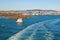 View of Oslo from a boat. Norway