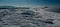 View from Ostredok hill summit in winter Velka Fatra mountains in Slovakia