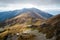 View from Ostry Rohac peak at Tatras