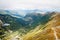 View from Ostry Rohac peak at Tatras