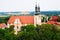 view from Otmuchow castle