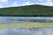 View of Otsego Lake from Sam Smiths Boatyard in Cooperstown, New York