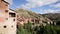 A view over Albarracin town and the medieval wall