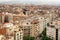 View over apartments and other buildings in the centre of Barcelona