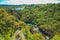 View over Aratiatia Rapids in Taupo, North Island, New Zealand