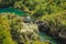 View over Aratiatia Rapids in Taupo, North Island, New Zealand