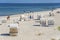 View over the beach in Dahme