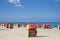 View over the beach in Dahme