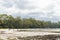 View over the beach in Jervis Bay Marine Park, city of Huskisson, NSW, Australia, a small coastal town well known as gateway to