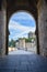 A view over the bridge in Toledo, Spain