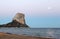 View over Calp beach and famous Natural Park of PeÃƒÂ±ÃƒÂ³n de Ifach