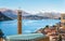 View over Campione D\'Italia and Lake Lugano