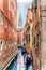 View over the canal Rio de San Salvador, Venice, Italy