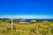 View over cliffs and sea from the Coastal Walk, Cape Farewell, New Zealand