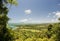 View over the coast and Mission Beach, Australia