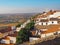 View of over the countryside and town of Monsaraz, Portugal