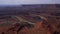 View over Dead Horse Point in Utah
