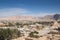 View over the desert city Kerman, Iran