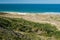 View over the Dunes d`Hattainville, Normandy Fance