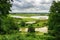 View over dutch landscape