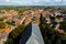 View over the Dutch town of Zierikzee