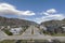 View over El Chalten, Patagonia, Argentina