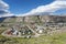 View over El Chalten, Patagonia, Argentina