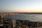 A View Over Elliott bay and Seattle Urban Downtown City Skyline Buildings Waterfront