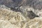 View over famous Zabriskie Point in Death Valley