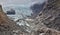 View over Franz Joseph glacier - New Zealand