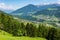 View over Fulpmes village in Tirol, Austria
