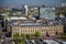 A view over Glasgow City Centre from 17 floors above Bothwell Street looking over Blythswood Square