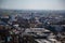 A view over Glasgow City Centre from 17 floors above Bothwell Street looking over Central Station