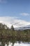 View over Glen Feshie and Inshriach Forest in Scotland.