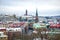 View over Gothenburg in winter, HDR photo