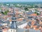 View over hasselt, belgium