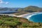 View over Hoopers inlet Otago Peninsula