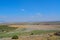 The view over Jezreel Valley at Tel Megiddo. Known as The Valley of Armageddon