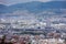 View over Kyoto from Fushimi Inari Shrine