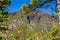 View over La Palma, Caldera de Taburiente, submit from near the viewpoint Cumbrecita