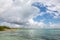 View over Laguna Chunyaxche, a lagoon near Tulum, Quintana Roo, Yucatan peninsula, Mexico