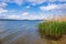 View over the lake Berzdorfer See near Goerlitz, Germany