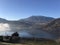 View over Lake Caldonazzo in Trentino, Northern Italy