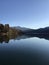 View over Lake Caldonazzo in Trentino, Northern Italy