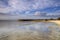 View over lake IJsselmeer