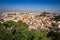 View over Lisbon on a sunny morning from the Castelo de Sao Jorge.