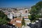 View over Lisbon on a sunny morning from the Castelo de Sao Jorge.