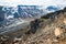 View over Longyearbyen from above, Svalbard