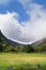 View over the lower Glen in Glendalough